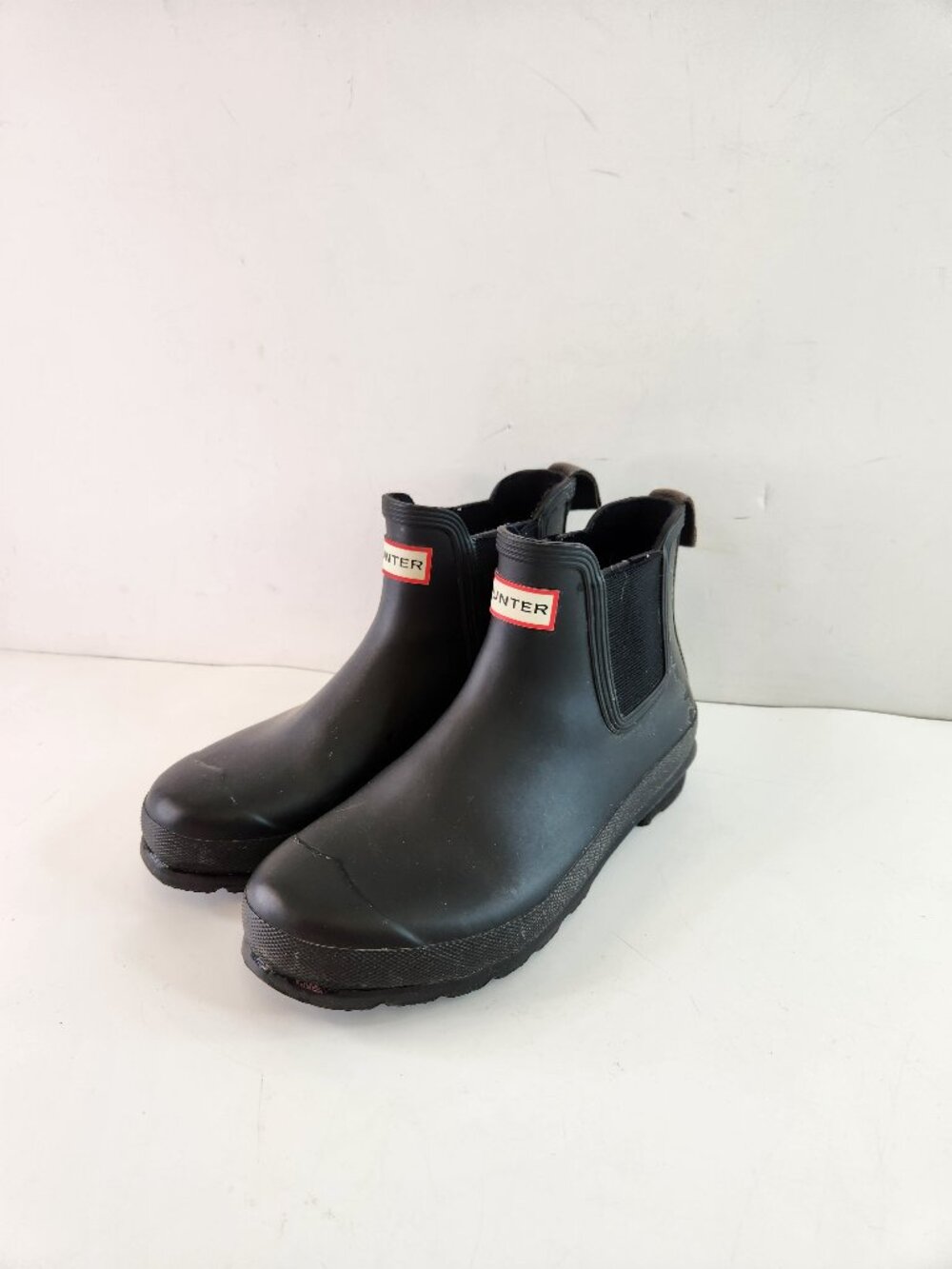 Hunter Low Rain Boots Womens Size 8 Black